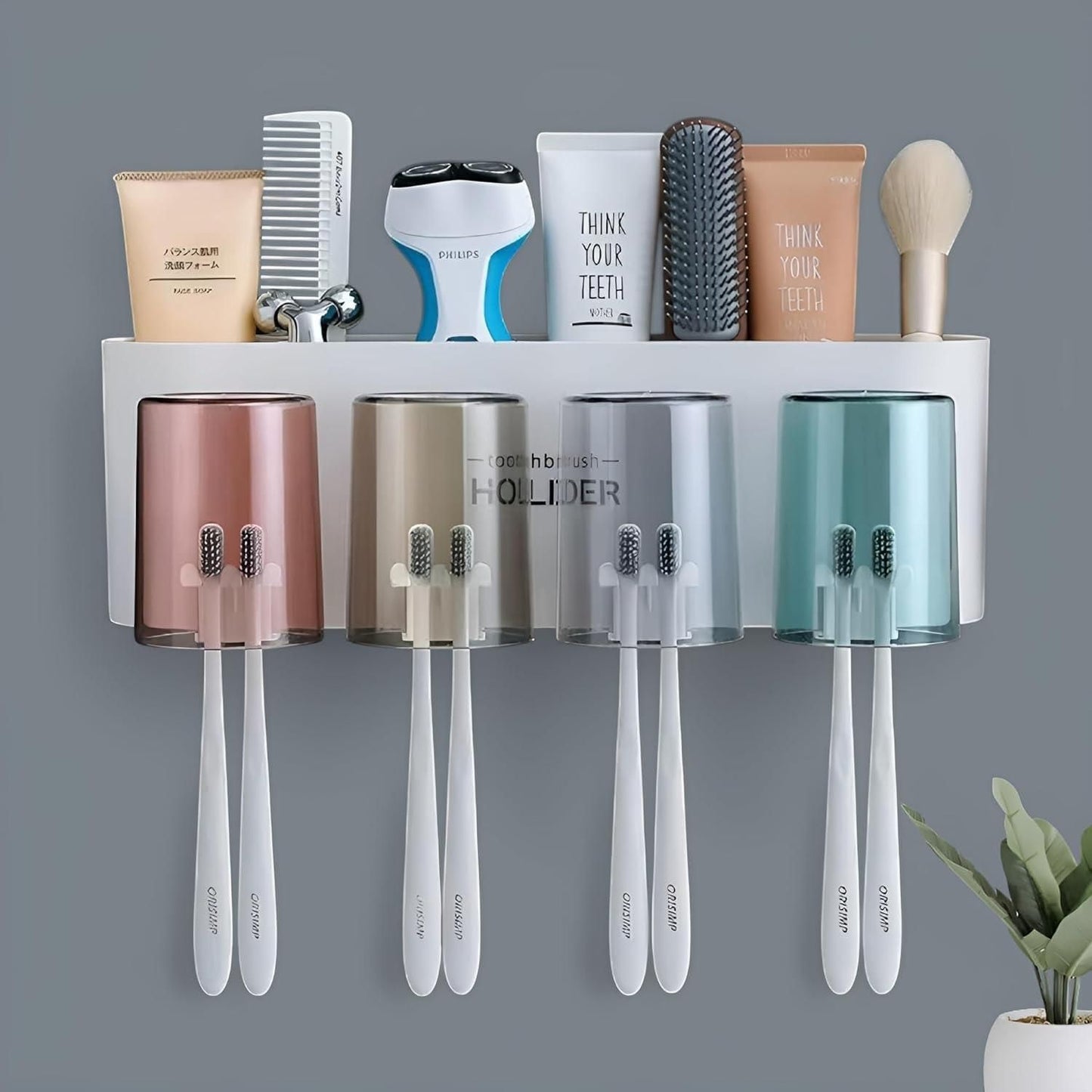 8 Toothbrush Holders
