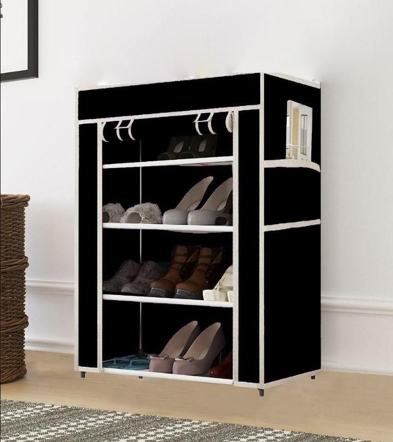 4 Rack Collapsible Wardrobe Cabinet