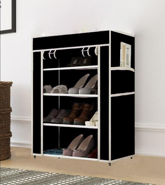 4 Rack Collapsible Wardrobe Cabinet