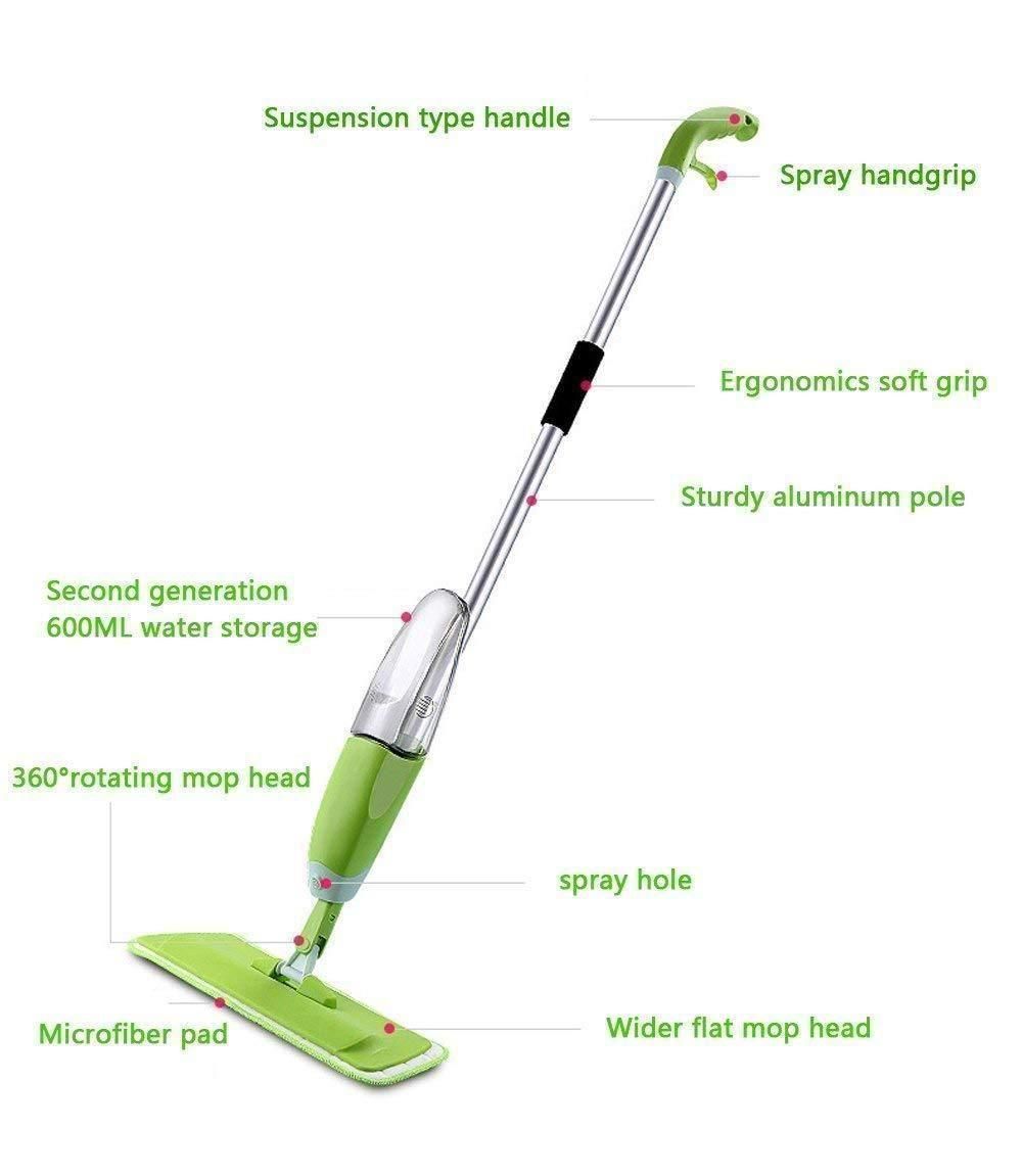 Spray Mop - 360 Degree Handle