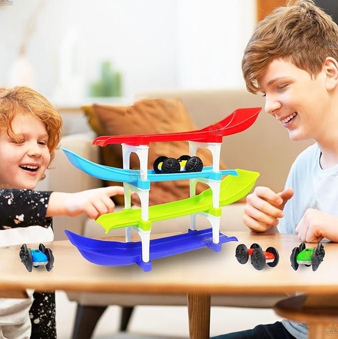 Multi level Ramp Racing Car Toy Set