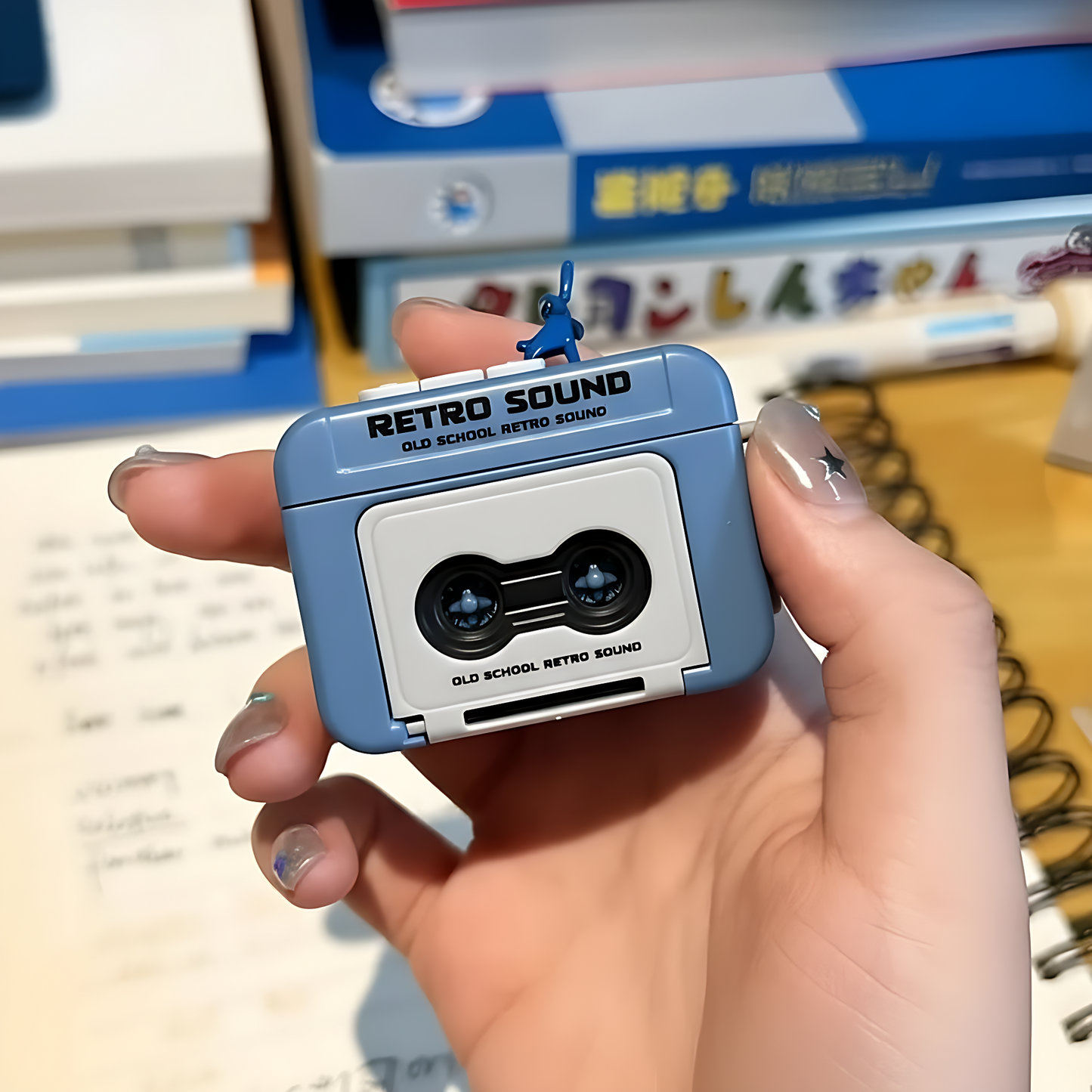 Retro Sound Mini Keychain(With Music,Voice Recorder)