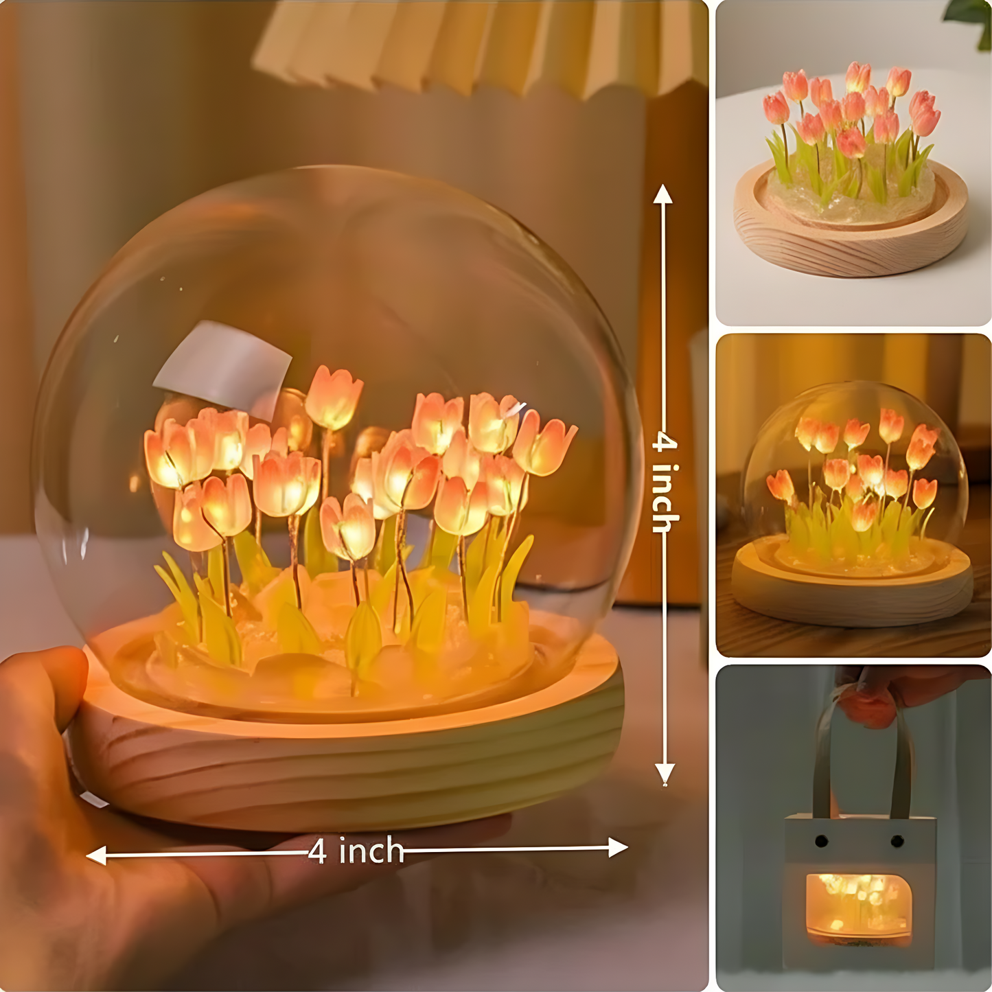 Round Tulip Light